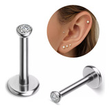 Piercing Titânio Ponto De Luz Zircônia Helix Conchlabret Pvd