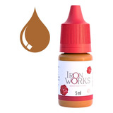 Pigmento Para Micropigmentação Iron Works 5ml Cor Castanho Claro