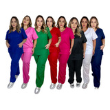 Pijama Cirúrgico Feminino Masculino Scrub Hospitalar Oxford