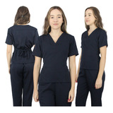 Pijama Hospitalar Cirurgico Scrub Feminino Acinturado