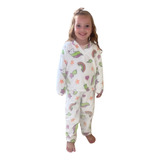 Pijama Infantil Longo De Frio Fleece 3d Brilha No Escuro 