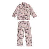 Pijama Longo Infantil Soft Menina Tip Top 