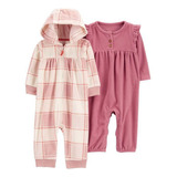 Pijama Menina Fleece Infantil Pezinho Carters 6 18 24 Meses