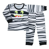 Pijama Termico Fantasia Mumia Halloween Be Little