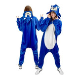 Pijama Unicórnio Infantil Adulto Macacão Kigurumi + Brinde