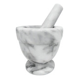 Pilão Com Socador Em Mármore Dynasty 12,5cm