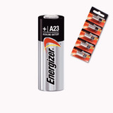 Pilha Bateria A23 12v Energizer Cartela Com 5 Unid. 