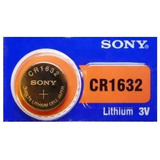 Pilha Bateria Micro Botão Sony Cr1632 3v 
