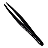 Pinça De Sobrancelha Staleks Pro Te-11-4 Preta Série Expert Chanfrada