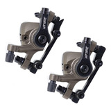 Pinças Freio A Disco Mecânico 160mm Bike Rm2 Dianteira E Traseiro