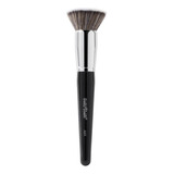 Pincel Kabuki Reto A03 Macrilan Preto E Cromado
