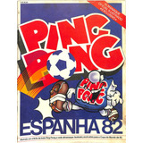 Ping Pong Espanha 82 - Almanaque Oficial Ilustrado Vazio