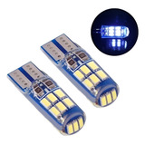 Pingo T10 Super Led Canbus Silicone Efeito Xenon 8000k 2pçs 