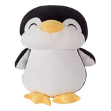 Pinguim De Pelúcia 25 Cm - Antialérgico 