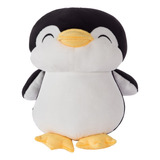 Pinguim De Pelúcia 25cm Antialergico