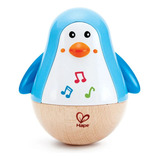 Pinguim Musical Infantil Hape 844 Wobbler De Balanco