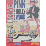 Pink Goes To Holly-wood- Cartucho - Sega Mega Drive