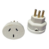 Pino Adaptador 3 Pinos Chatos P/ Ar Condicionado 110v/220v