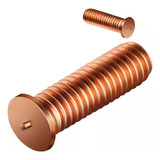 Pino Solda Capacitivo M5x15 Cobreado 100 Peças Qualidade