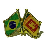 Pins Da Bandeira Do Brasil X Sri Lanka
