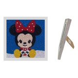 Pintura Com Diamante 5d Diy 15x15 Minnie Castelo Disney
