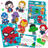 Pintura De Pontinho Diamante Strass Desenho De Colar Kit Com