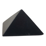 Pirâmide De Cristal Pedra Obsidiana Negra Natural 3 Cm