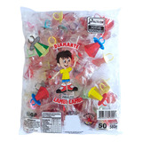 Pirulito Anel Diamante Vermelho Lambi Lambi Pacote 50 Unid