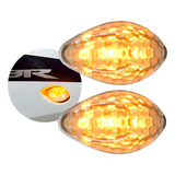 Pisca Seta Led Carenagem Motos Honda Cbr Cb 1000 600 Embutir
