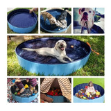 Piscina De Banho Dobrável Pet Para Cachorros