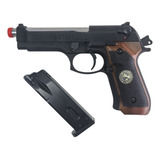 Pistol Airsoft Gbb M92 We Samurai Edge Biohazard Full Metal