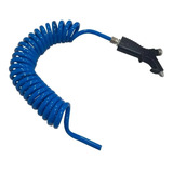 Pistola Ar Mangueira Espiral Aspiral Limpeza Cabine Caminhão