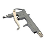 Pistola De Ar Para Limpeza Com Gatilho 1/4 Corpo Em Aluminio Cor Cinza-escuro Voltagem Não Tem