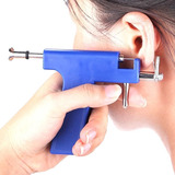 Pistola Perfurar Furar Orelha Lobulo 98 Brincos +brinde