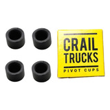 Pivot Cups / Chupeta Crail Skate (jogo C/ 04 Unidades) Preto