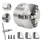 Placa 100mm P/ Torno 3 Castanha 4 Pol Universal 3 Castanhas