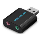 Placa Adaptador De Som Usb X P2 Fone E Microfone Sound Card