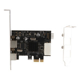 Placa Adaptadora De Expansão Pci-e De Porta Dupla Ps2 Extern