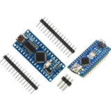 Placa Arduino Nano Com Conector V3 Pino Não Soldado