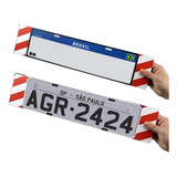 Placa Auxiliar Para Suporte De Bike - Placa Automotiva Thule