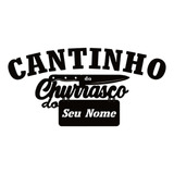 Placa Cantinho Do Churrasco Mdf Personalizado 50cm.
