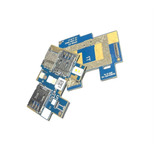 Placa Conector Slot Chip Sim Card Zenfone Go Live Zb551kl