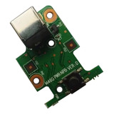 Placa Dc Power Jack Cce Win T35 / T45 / Qbex Pwr Npb Ver. D