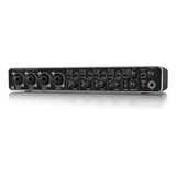 Placa De Áudio Externa Behringer Umc 404hd 4 In 4 Out E Midi Cor Preta