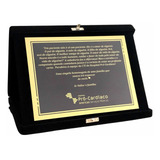 Placa De Homenagem Especial