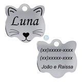 Placa De Identificação Para Cachorro Para Gato Envios Em 24h