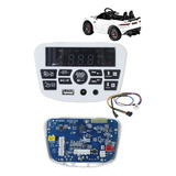 Placa De Som Do Carro Jaguar Elétrico Bandeirante