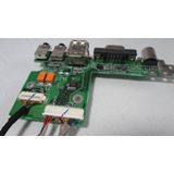 Placa De Usb & Som & Vga Notebook Hp Pavilion Dv4000