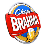 Placa Decorativa Brahma Chopp Bebida Relevo Bar Decor P213