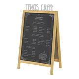 Placa Decorativa Chamar Atenção Buffet Crepe Padaria